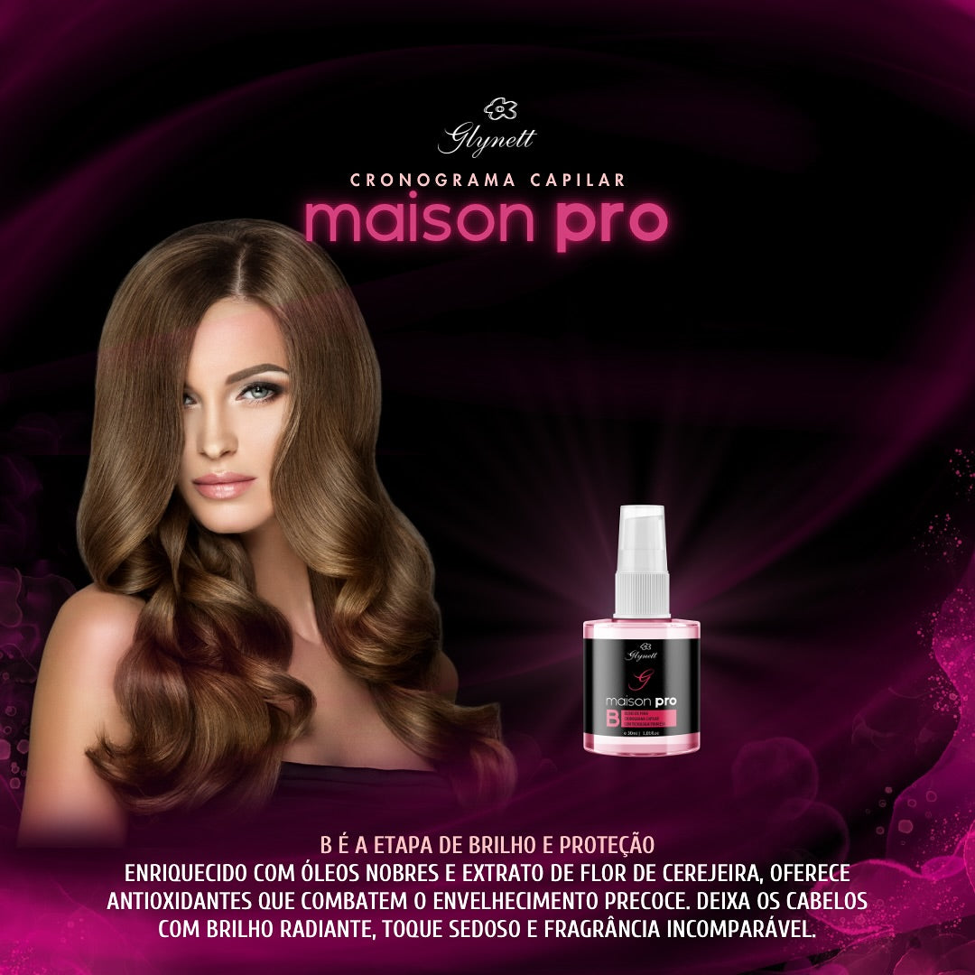 Glynett Cronograma Capilar Maison Pro - Blend Oil
