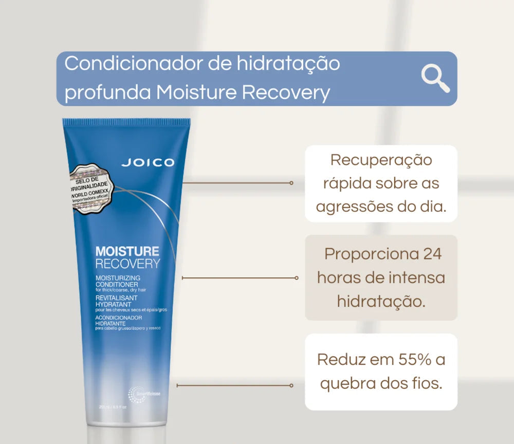 Condicionador Joico Moisture Recovery 300Ml
