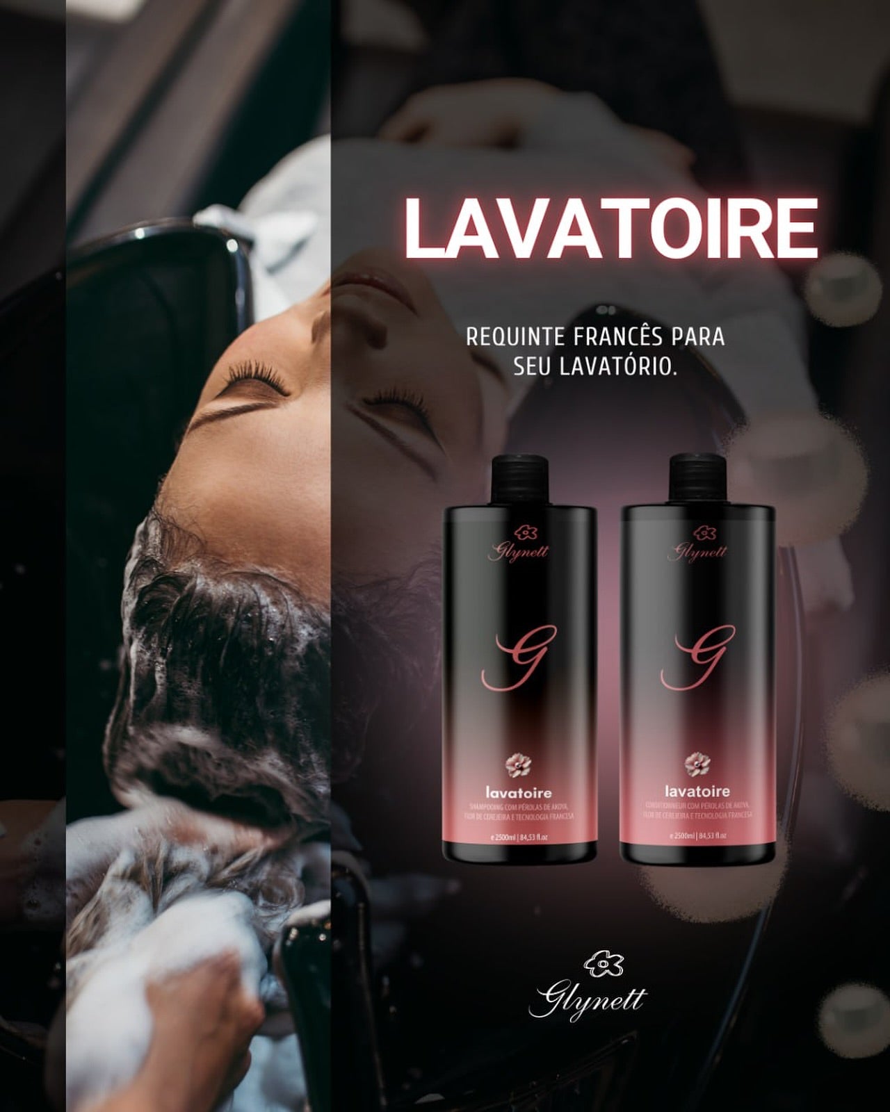 Shampoo Glynett Profissional lavatório 2,5L