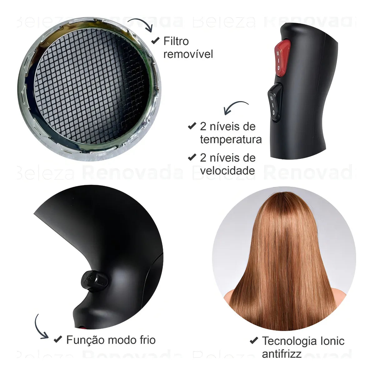 Secador de cabelo Lizze Supreme