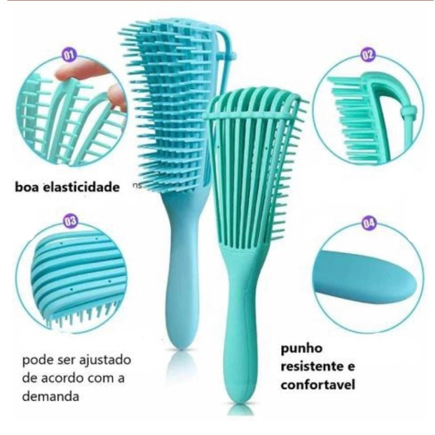 Escova Polvo Desembaraçante