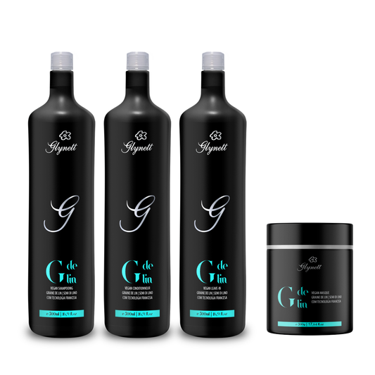 Kit Glynett Tratamento G de Lin Hidratação Profunda