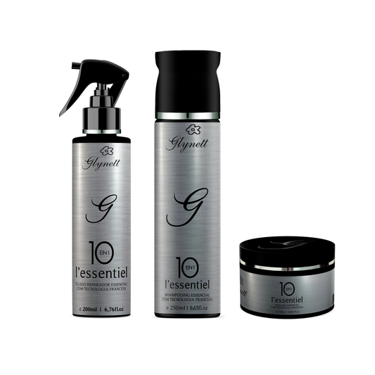Kit Glynett L`essentiel 10 em 1 Reparador - 3 Itens