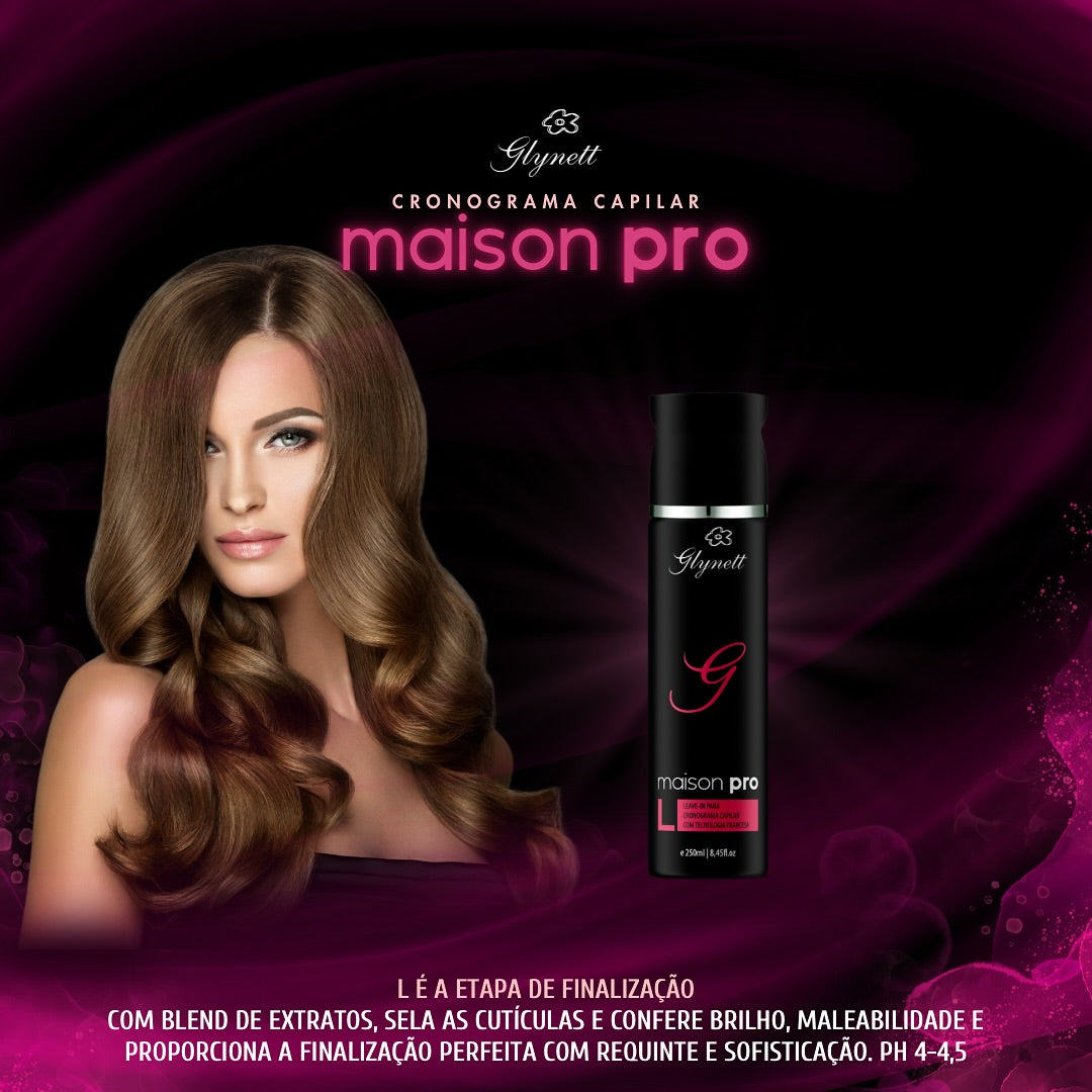 Glynett Cronograma Capilar Maison Pro - Leave in