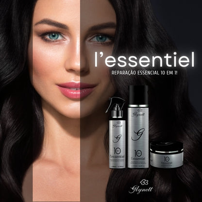 Kit Glynett L`essentiel 10 em 1 Reparador - 3 Itens