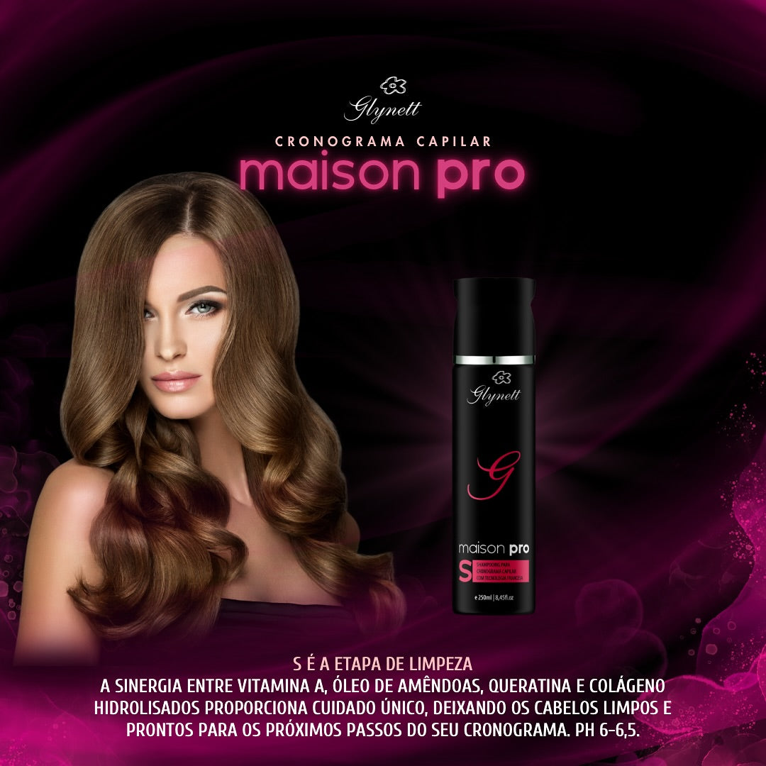 Glynett Cronograma Capilar Maison Pro -  Shampoo