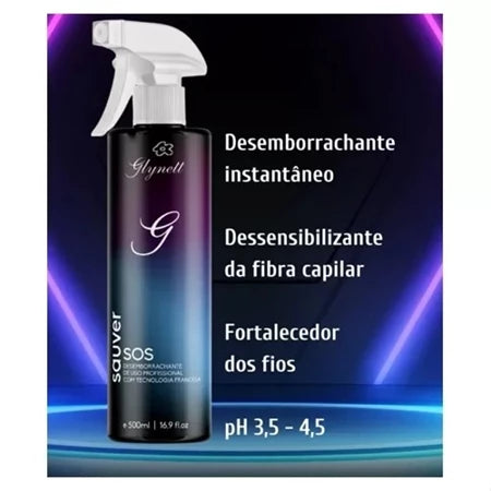 Glynett Desemborrachante Profissional Sauver Sos 500Ml